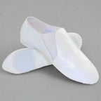 Danzcue Adult Dance Leather Jazz Bootie - White