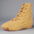 Danzcue Adult Canvas Jazz Shoes - Flesh