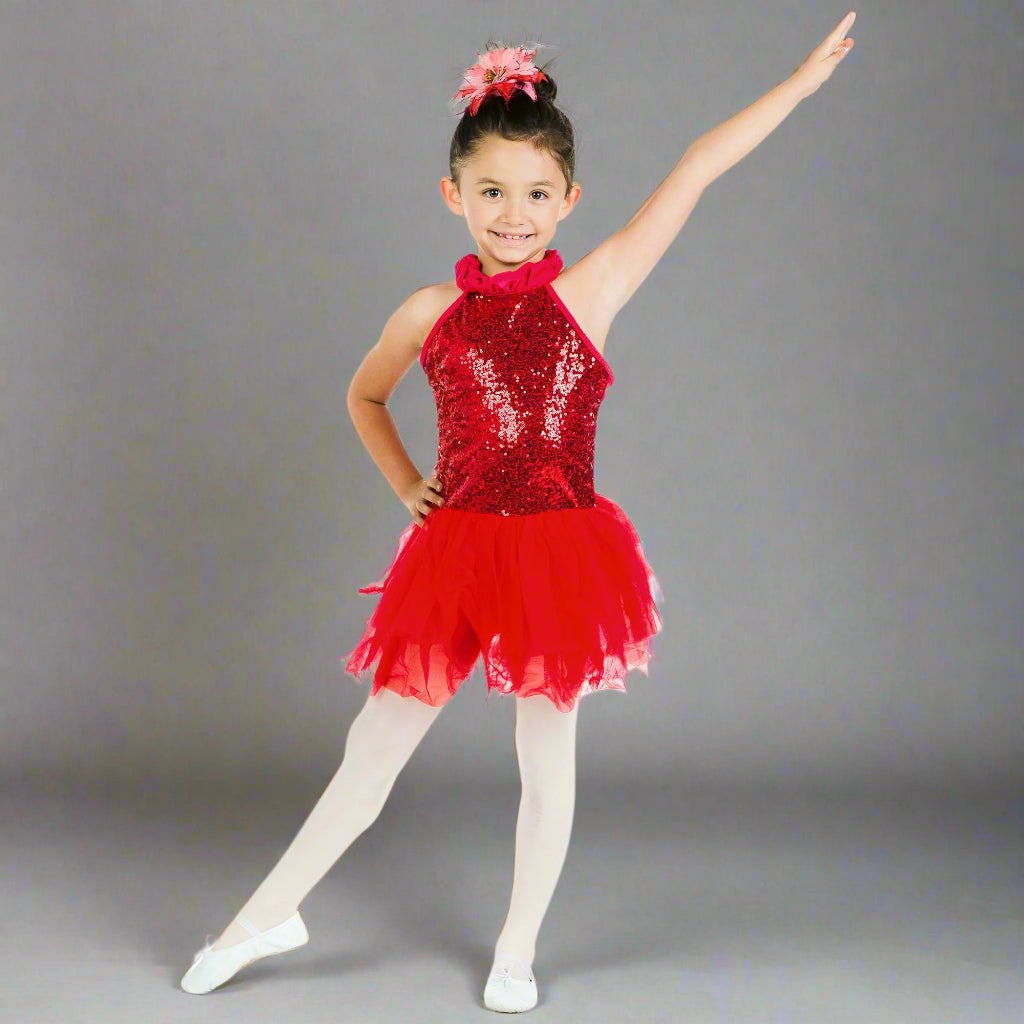 Danzcue Bright Sequin Dress
