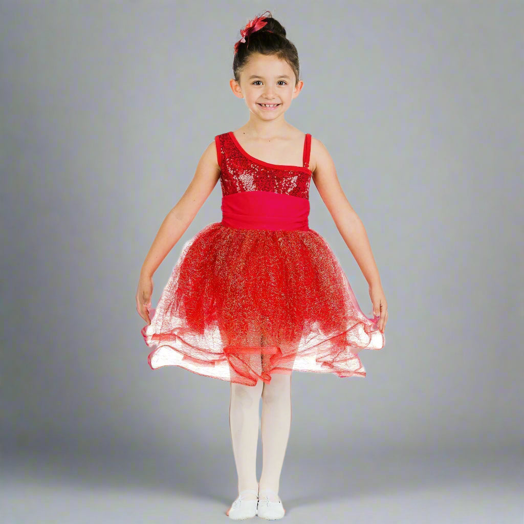 Danzcue off the shoulder Sequin Dress.