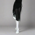 Danzcue Adult Wrap Ballet Dance Skirt - Black