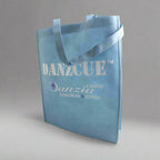 Danzcue "Danzia.com" Tote Bag - Light Blue