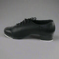 Danzcue Adult Lace Up Tap Shoes - Black