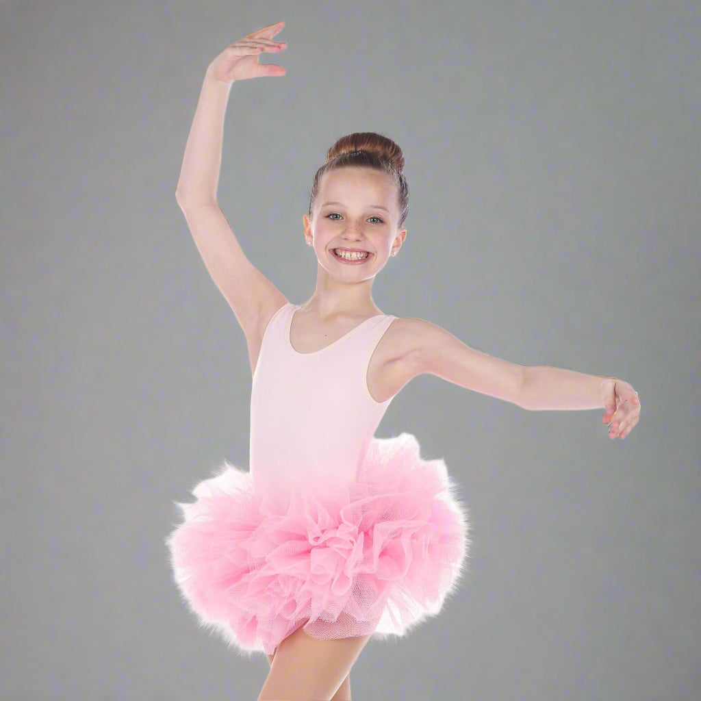 Danzcue Girls Ballet Tulle Tutu Skirt