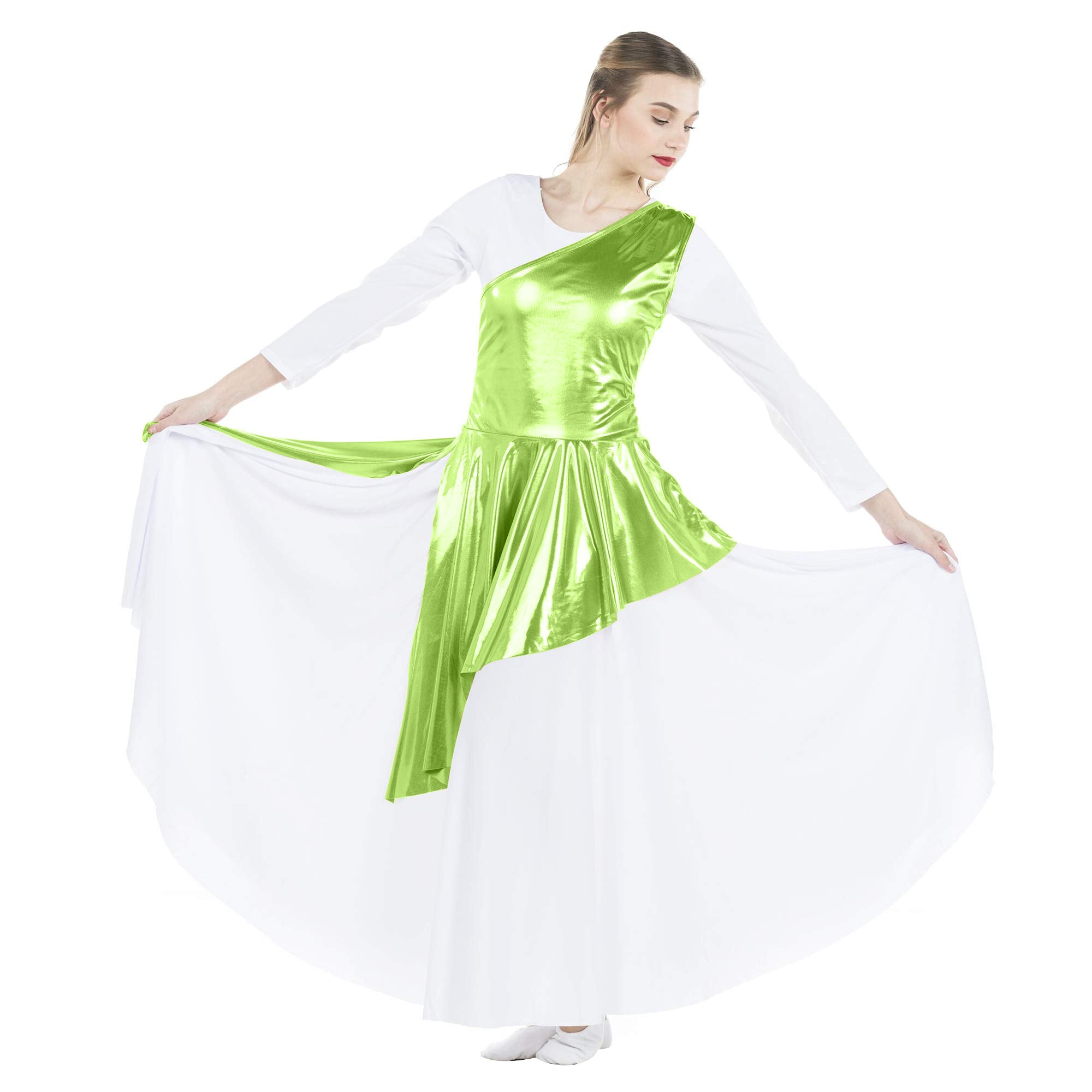 Diagonal Cut Flowy Dance Tunic (dress not included)