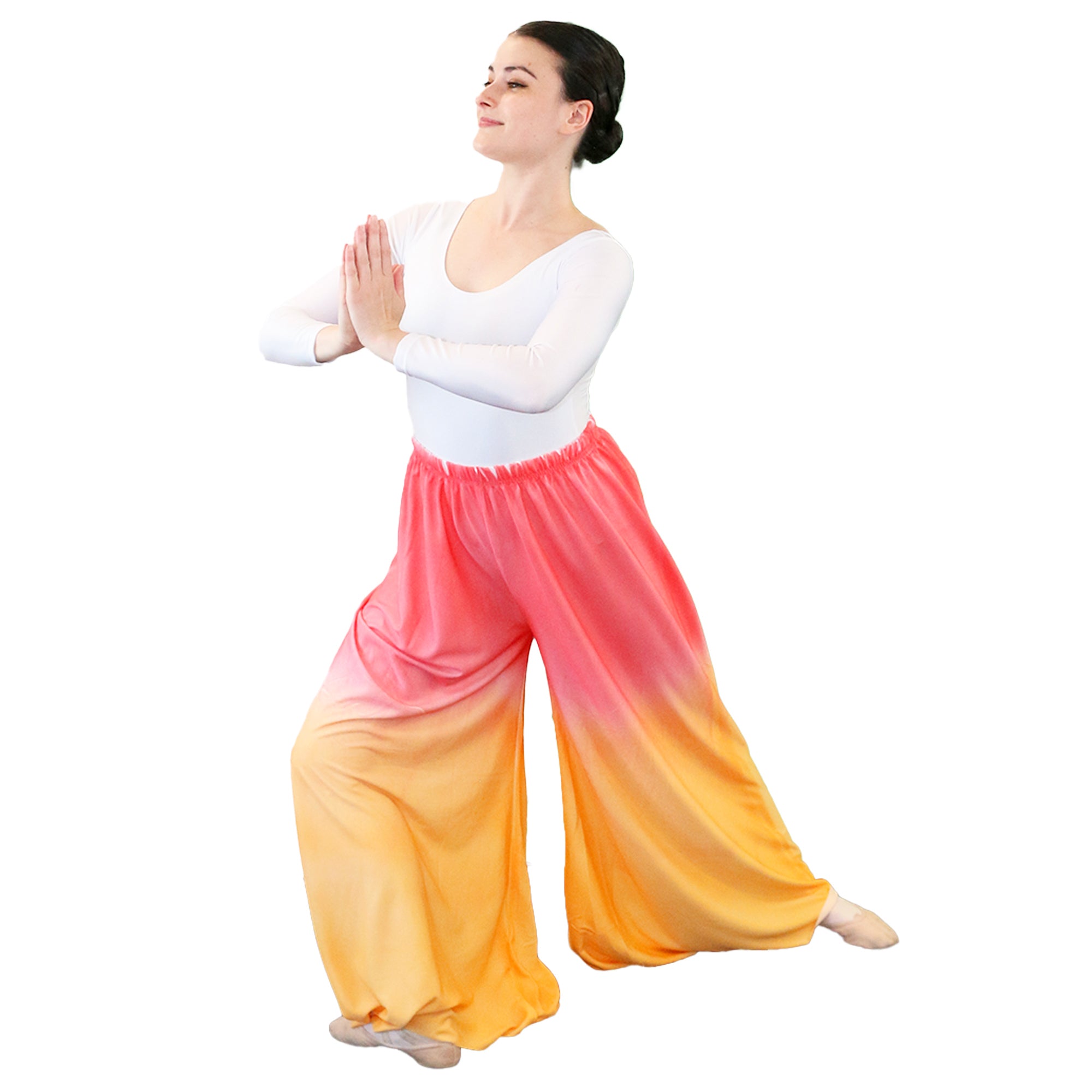 Danzcue  Watercolor Celebration of Spirit Palazzo Pants
