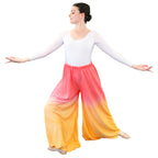 Danzcue  Watercolor Celebration of Spirit Palazzo Pants