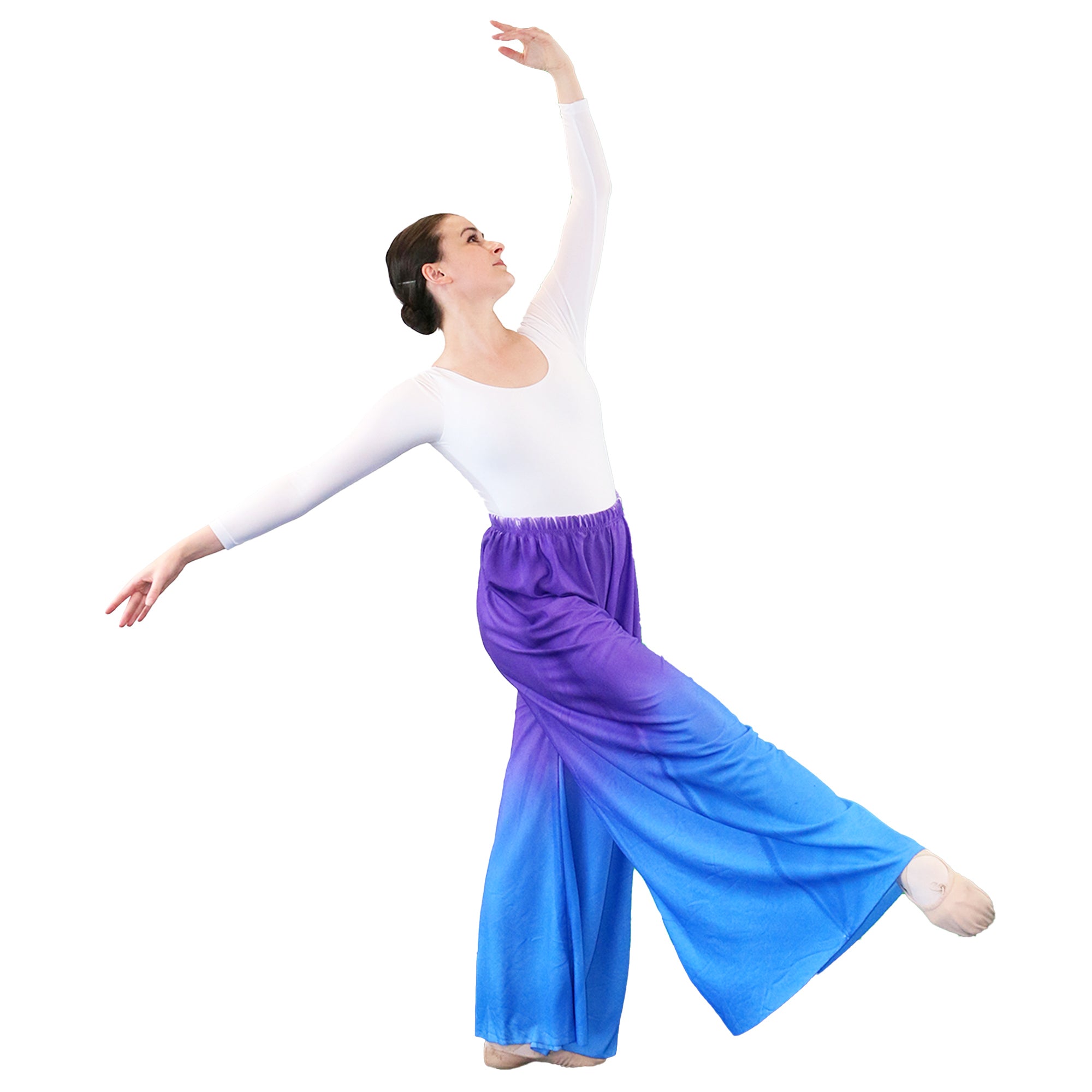 Danzcue  Watercolor Celebration of Spirit Palazzo Pants