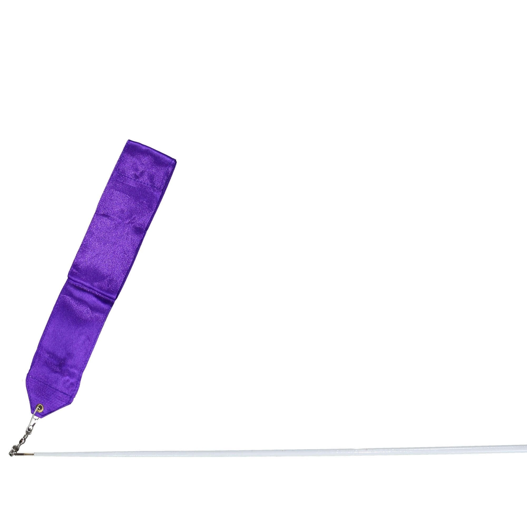 Satin Streamer with Rod - Deep Purple