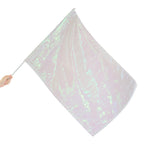Flowing Metallic Performance Flag