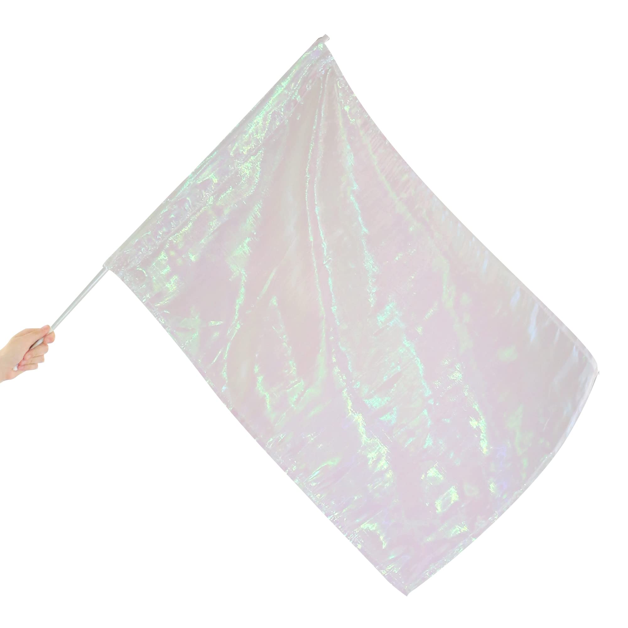 Flowing Metallic Performance Flag