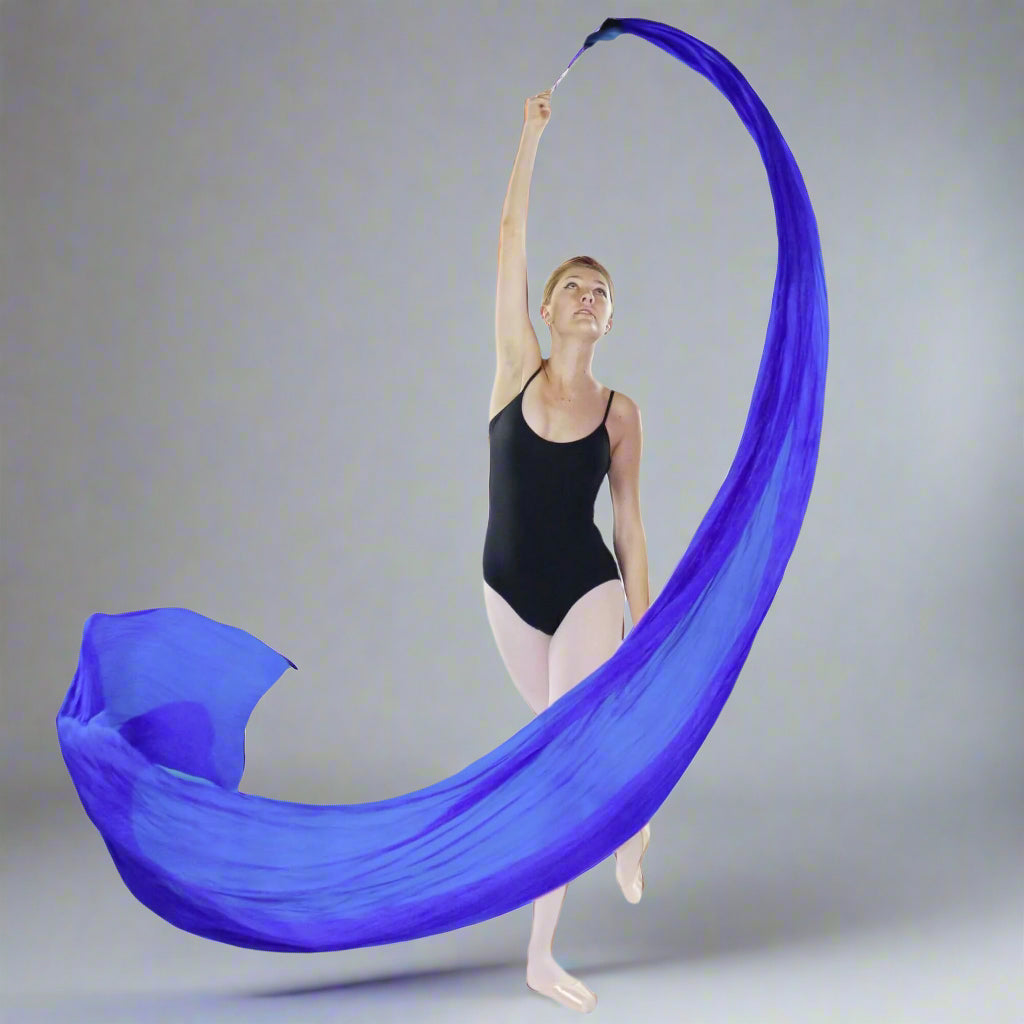 Danzcue Silk Flower Dance Streamer - Bright Royal