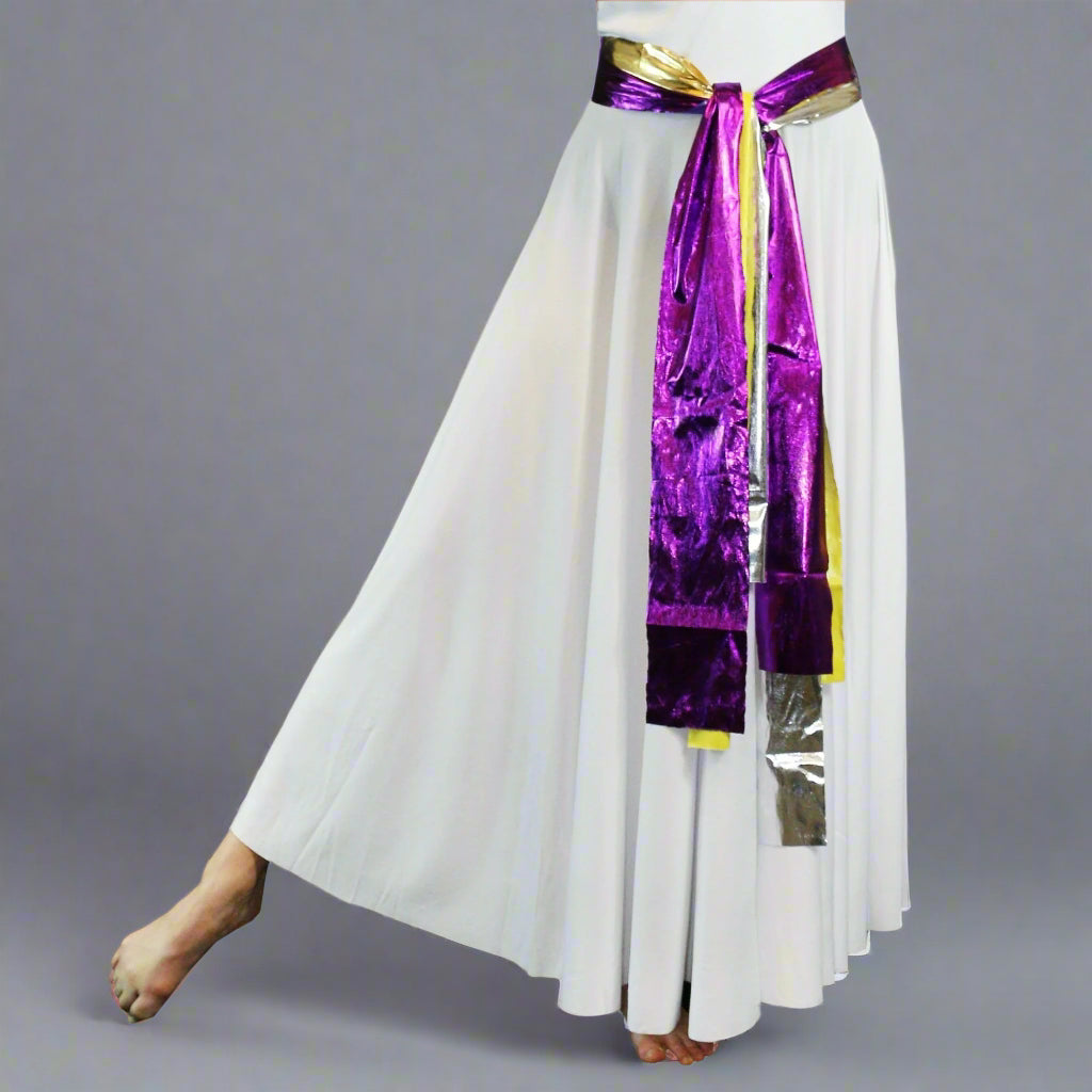 Danzcue Child Metallic Dance Sash