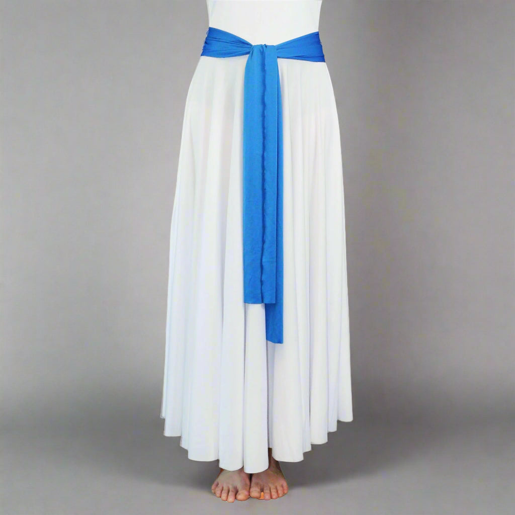 Danzcue Adult Solid Dance Sash - Bright Royal