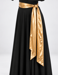 Child Metallic Dance Sash Waist Belt