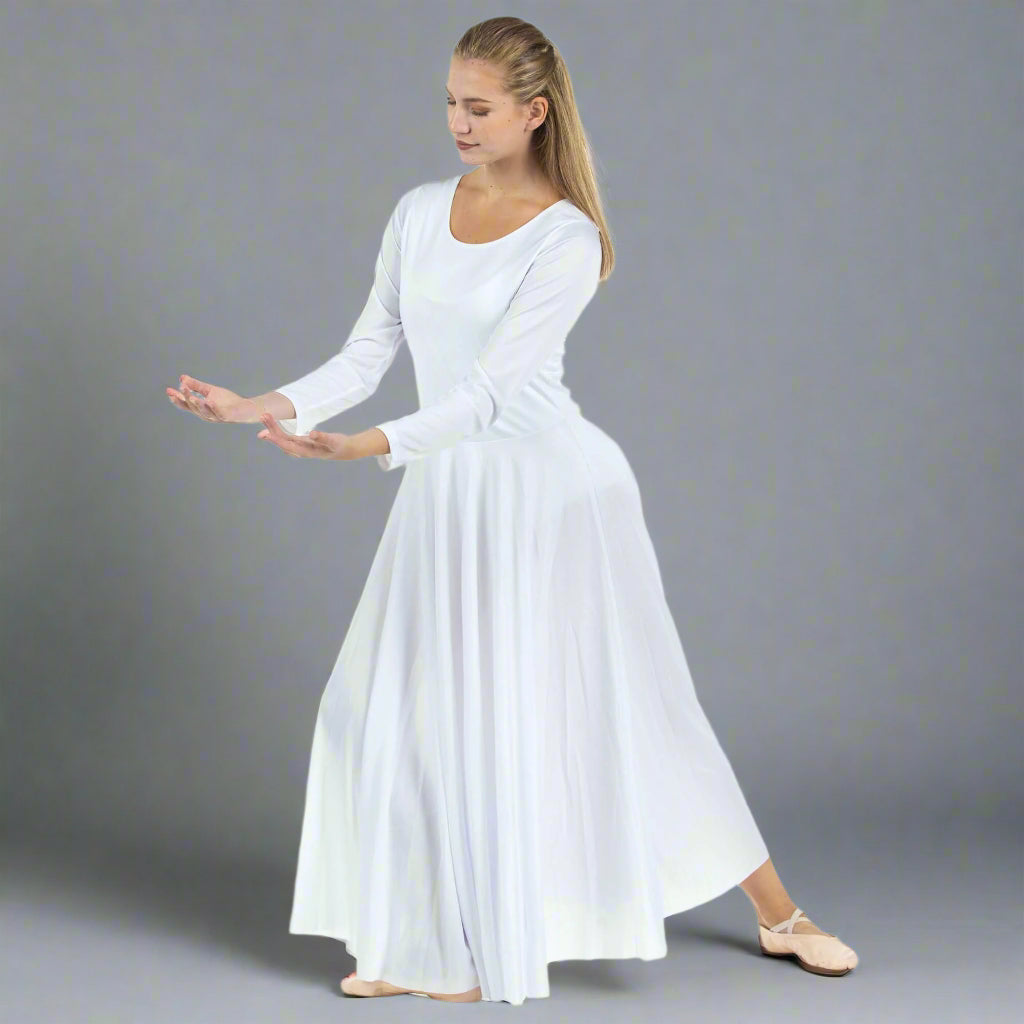 Long Sleeve Praise Dance Dress