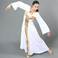 Danzcue Praise Dance Cross Long Dress