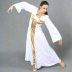 Danzcue Praise Dance Cross Long Dress