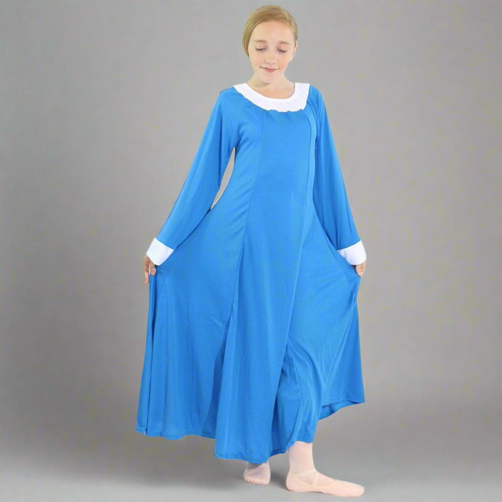 Danzcue Bell Sleeve Praise Dance Child Dress