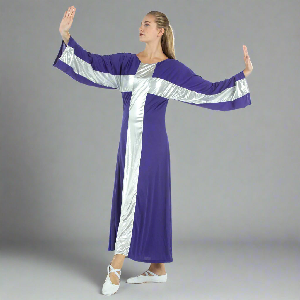 Danzcue Cross Robe Worship Dance Dress