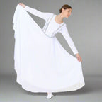 Danzcue Full Length Vivid Chiffon Praise Dance Dress