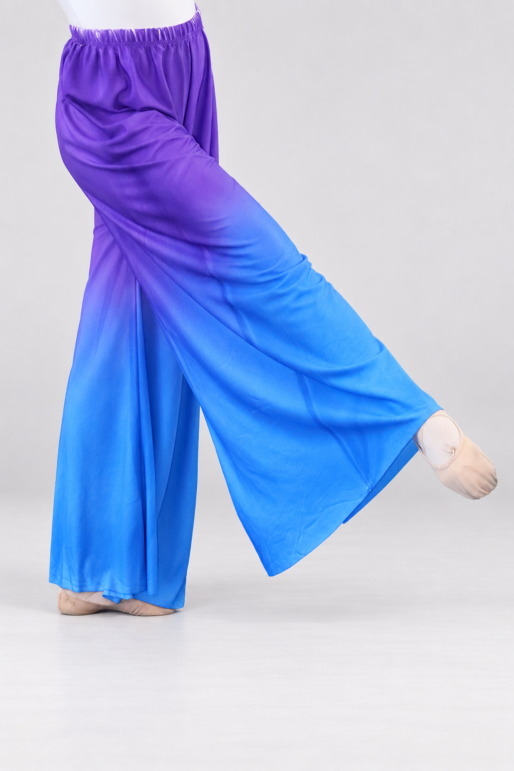 Child Watercolor Wide Leg Dance Pants