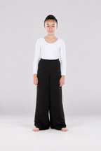 Girls' Elastic Waist Wide-Leg Praise Dance Pants