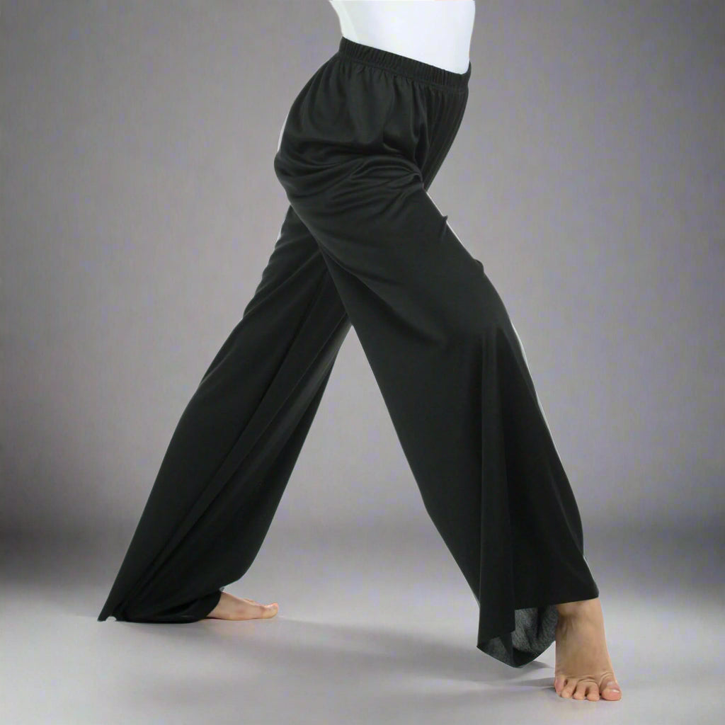 Pull-On Unisex Pants - Black