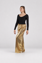 Elastic Waist Wide Leg Dance Pants