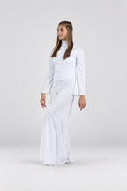 Turtleneck Flared Sleeve Wide Leg Jumpsuit