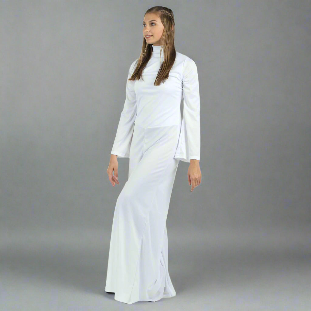Danzcue Long Sleeve Praise Dance Turtleneck Jumpsuit