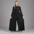 Danzcue Praise Dance Long Sleeve Crew Neck Jumpsuit