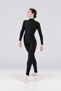 Womens Turtleneck Long Sleeve Full Body Unitard