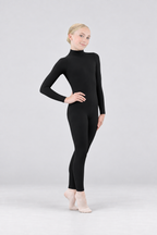 Child Turtleneck Long Sleeve Full Body Unitard
