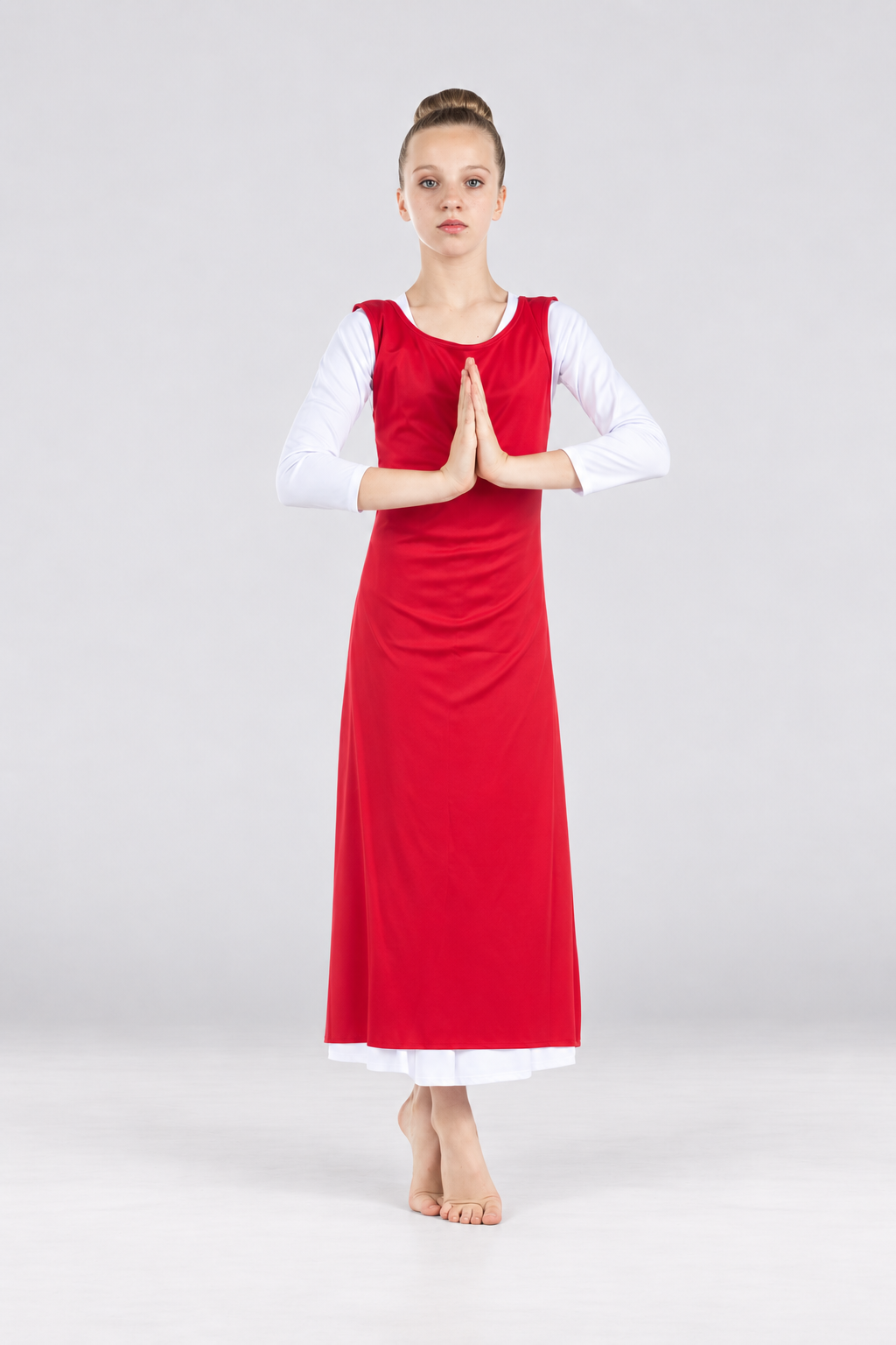 Child Sleeveless Layer Dance Tunic