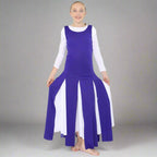 Danzcue Child Praise Dance Paneled Tunic (white dress not included)