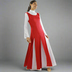 Danzcue Praise Dance Paneled Tunic (white dress not included)