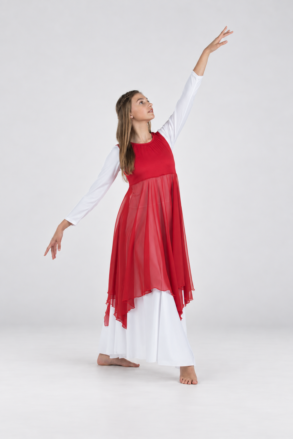 Flowy Sleeveless Dance Tunic (dress not included)