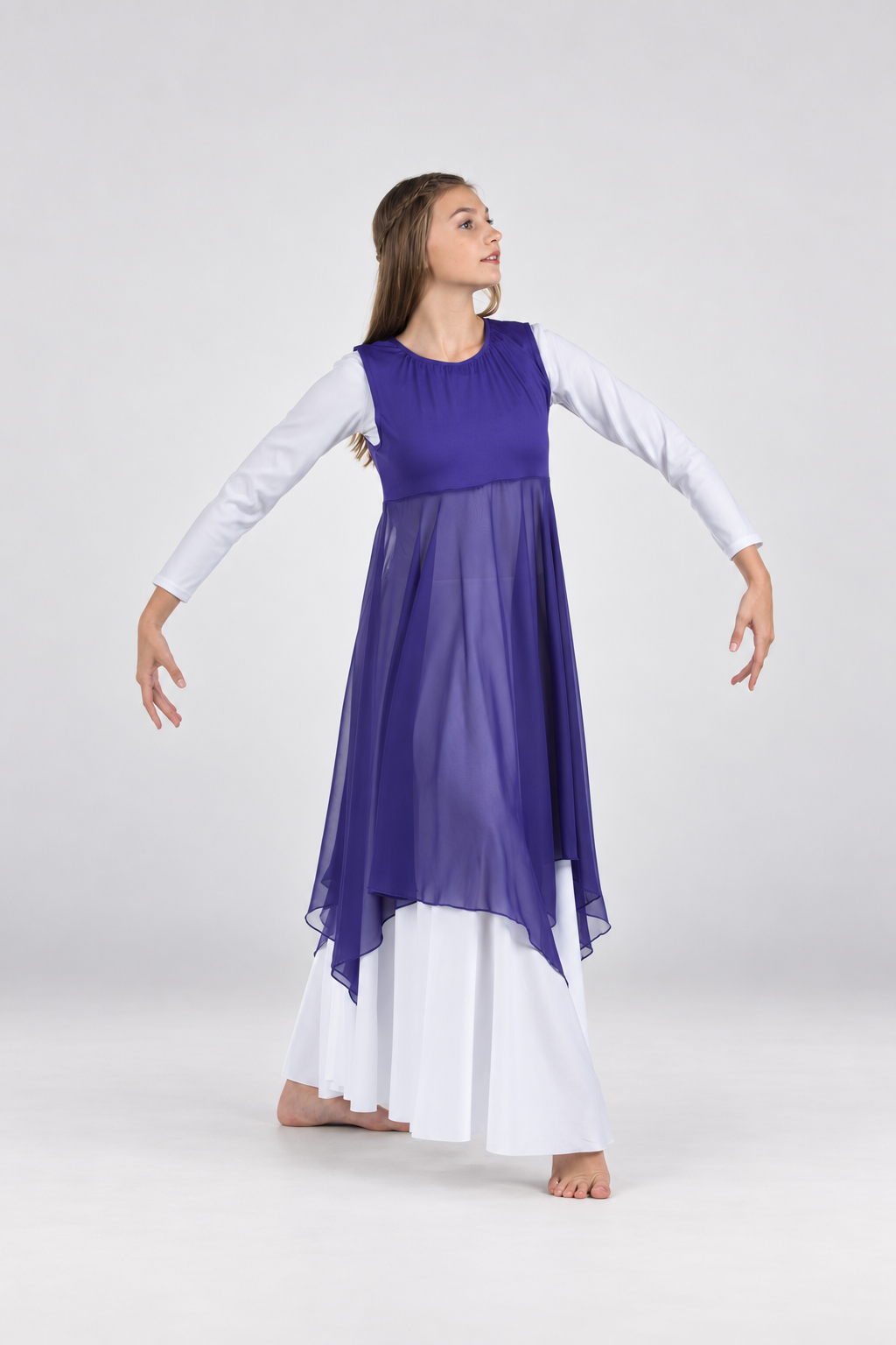 Flowy Sleeveless Dance Tunic (dress not included)