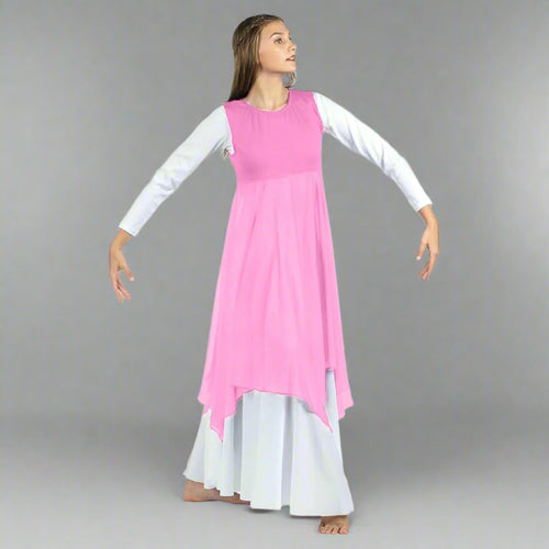 Danzcue Praise Dance Pullover Vest - Pink