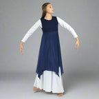 Danzcue Praise Dance Pullover Vest - Navy