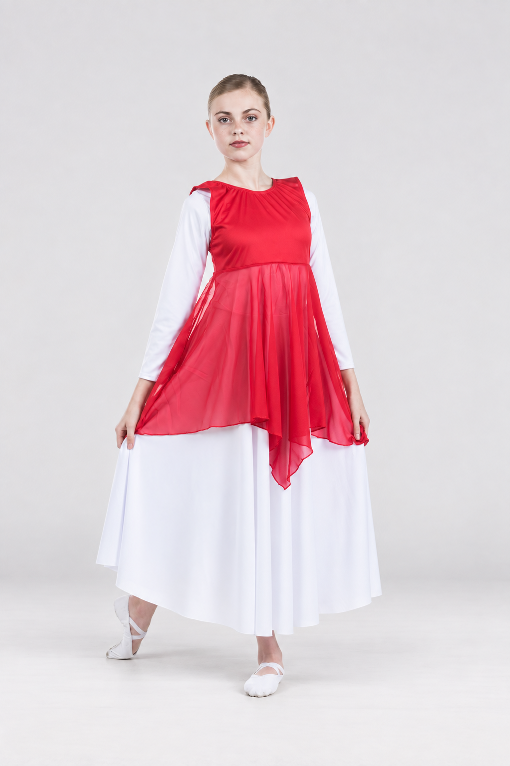 Child Sleeveless Dance Pullover Vest (dress not included)