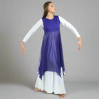 Danzcue Praise Dance Pullover Vest - Deep Purple