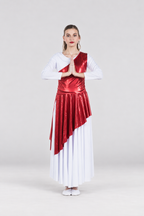 Diagonal Cut Flowy Dance Tunic (dress not included)