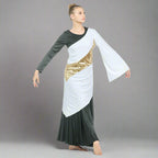 Danzcue Asymmetrical Praise Dance Pullover