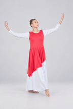 Asymmetric Hem Sleeveless Tunic