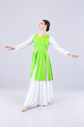 Sleeveless Split Hem Dance Tunic