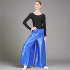 Danzcue Classic Satin Palazzo Pants