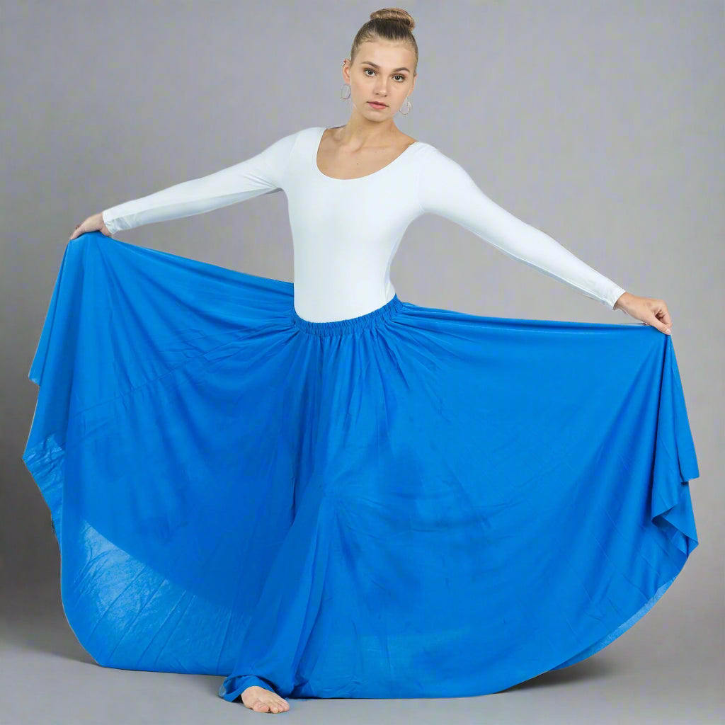 Long Full Length Dance Skirt