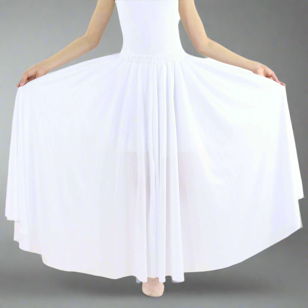 Child Long Full Length Dance Skirt